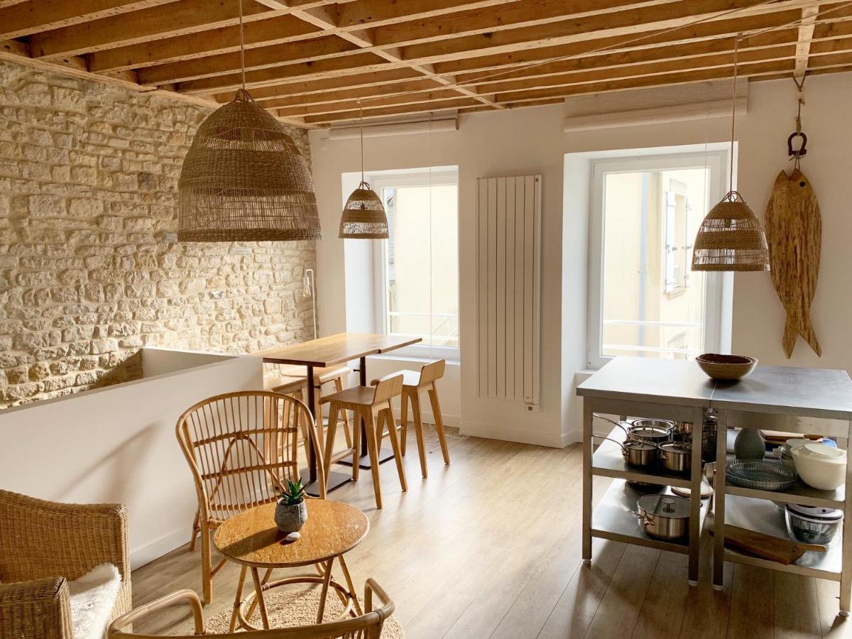 Mer Nature, Appartement Spacieux By Les Filles Du Bord De Mer, Petite Terrasse Vue Mer بورت-أون-بيسين-هوباين المظهر الخارجي الصورة